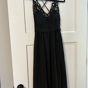 Black dress. Same style as the popular bralette but in a dress.So cute/Worn once
